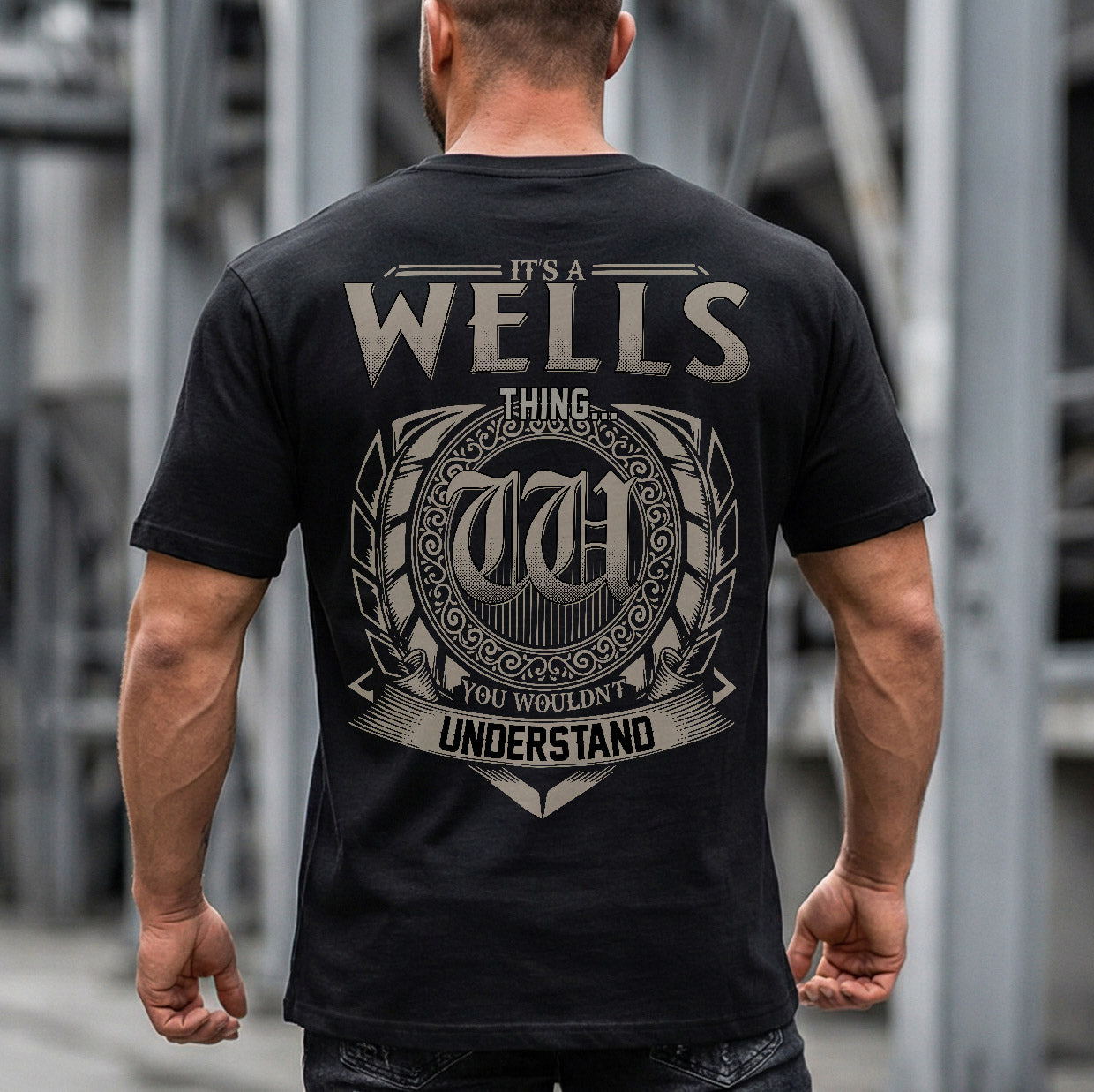 WELLS HH88-K2–Personalized Name Quote Apparel “It’s an NAME Thing You Wouldn’t Understand”