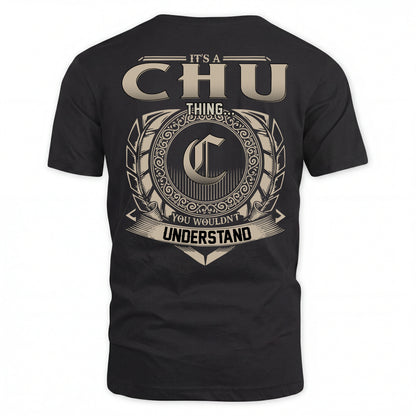 CHU HH88-K2–Personalized Name Quote Apparel “It’s an NAME Thing You Wouldn’t Understand”