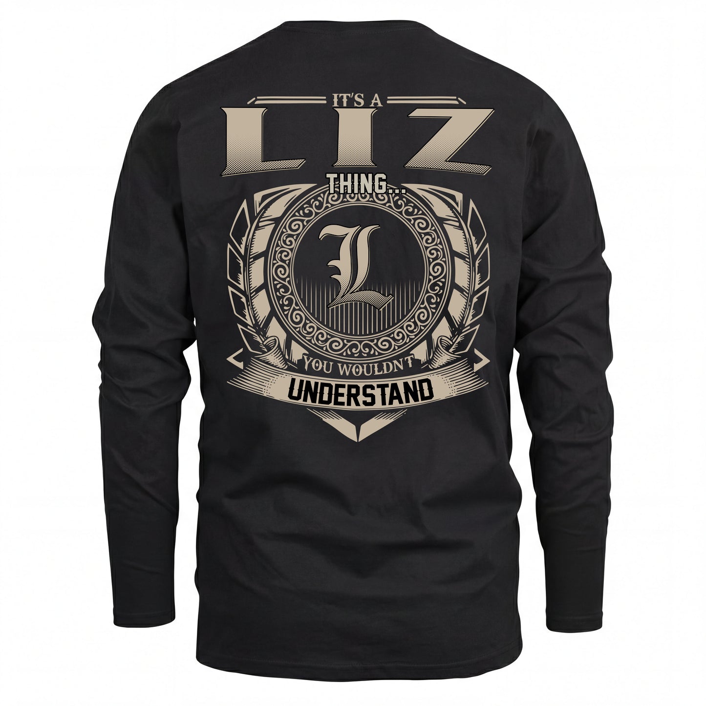 LIZ HH88-K2–Personalized Name Quote Apparel “It’s an NAME Thing You Wouldn’t Understand”