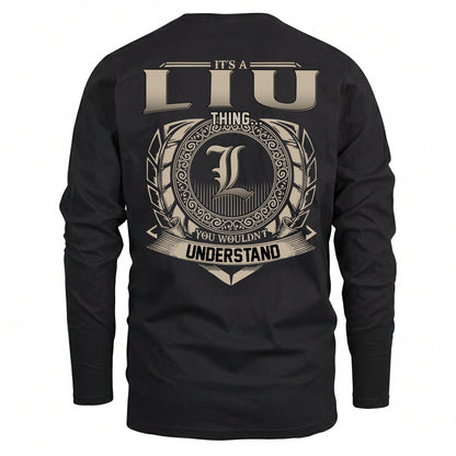 LIU HH88-K2–Personalized Name Quote Apparel “It’s an NAME Thing You Wouldn’t Understand”