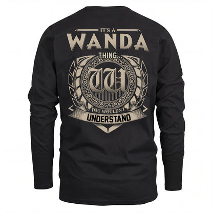 WANDA HH88-K2–Personalized Name Quote Apparel “It’s an NAME Thing You Wouldn’t Understand”
