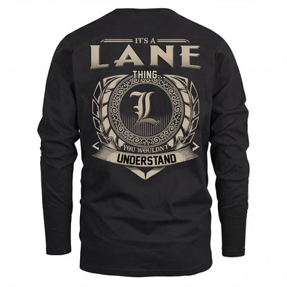 LANE HH88-K2–Personalized Name Quote Apparel “It’s an NAME Thing You Wouldn’t Understand”