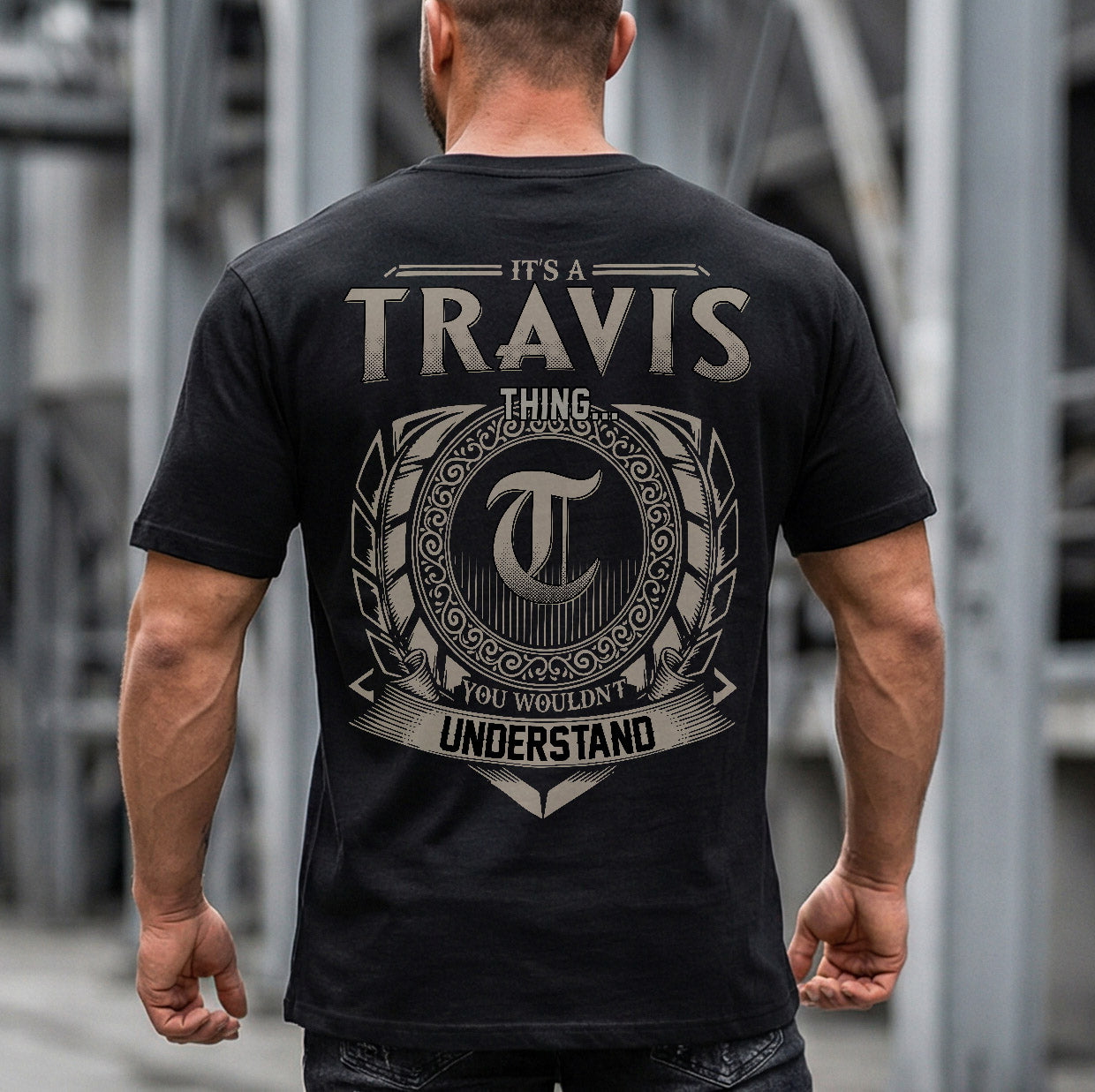 TRAVIS HH88-K2–Personalized Name Quote Apparel “It’s an NAME Thing You Wouldn’t Understand”