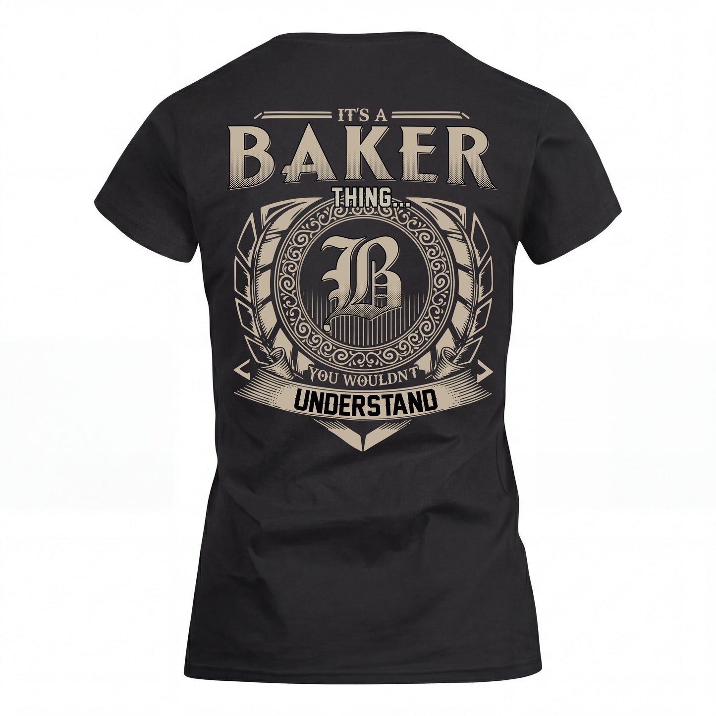 BAKER HH88-K2–Personalized Name Quote Apparel “It’s an NAME Thing You Wouldn’t Understand”