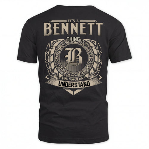 BENNETT HH88-K2–Personalized Name Quote Apparel “It’s an NAME Thing You Wouldn’t Understand”