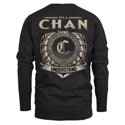 CHAN HH88-K2–Personalized Name Quote Apparel “It’s an NAME Thing You Wouldn’t Understand”