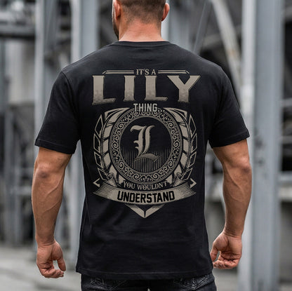 LILY HH88-K2–Personalized Name Quote Apparel “It’s an NAME Thing You Wouldn’t Understand”