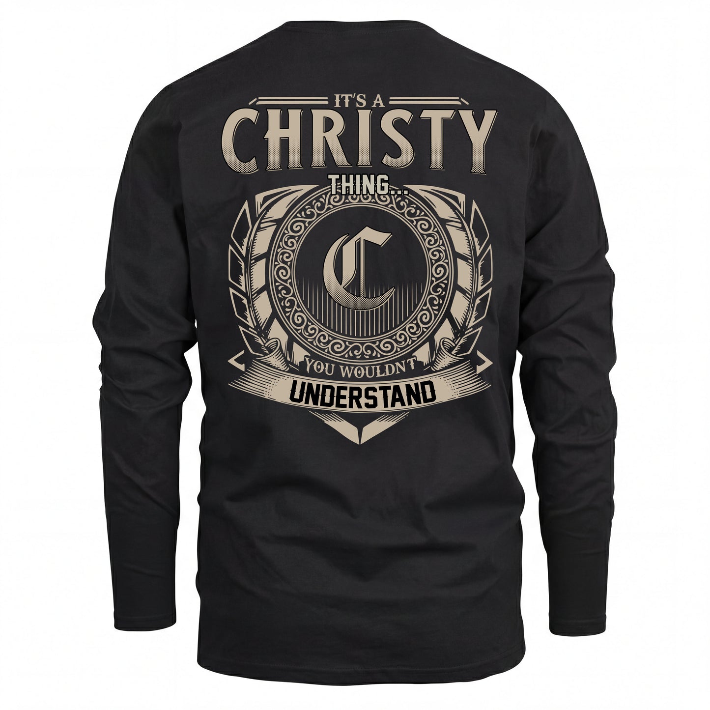 CHRISTY HH88-K2–Personalized Name Quote Apparel “It’s an NAME Thing You Wouldn’t Understand”