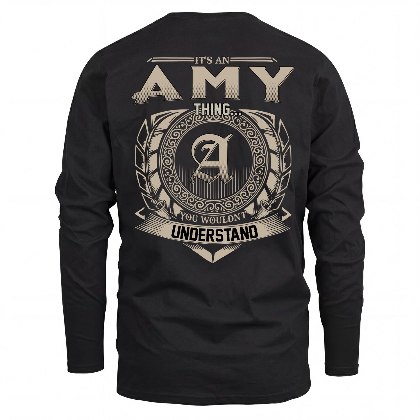 AMY HH88-K2–Personalized Name Quote Apparel “It’s an NAME Thing You Wouldn’t Understand”