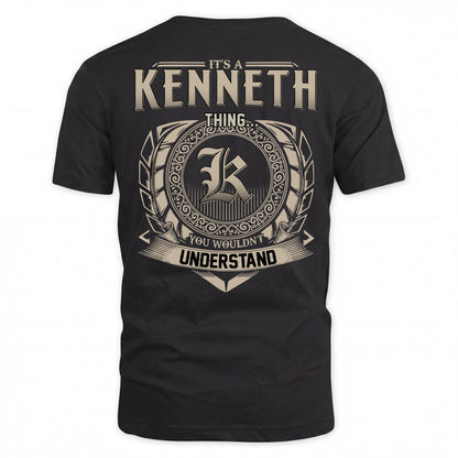 KENNETH HH88-K2–Personalized Name Quote Apparel “It’s an NAME Thing You Wouldn’t Understand”