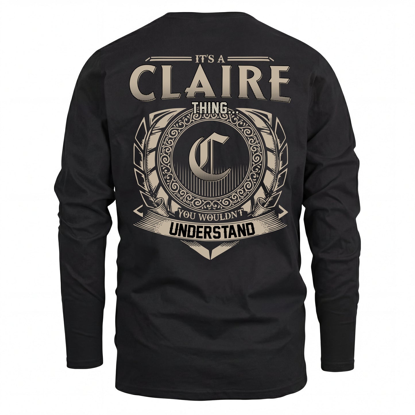 CLAIRE HH88-K2–Personalized Name Quote Apparel “It’s an NAME Thing You Wouldn’t Understand”