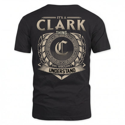 CLARK HH88-K2–Personalized Name Quote Apparel “It’s an NAME Thing You Wouldn’t Understand”