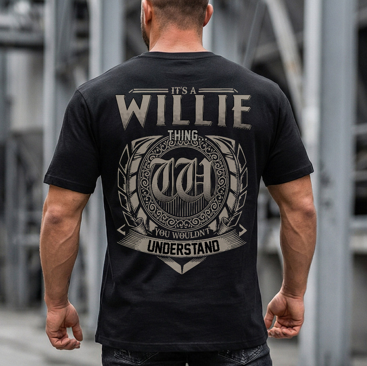WILLIE HH88-K2–Personalized Name Quote Apparel “It’s an NAME Thing You Wouldn’t Understand”