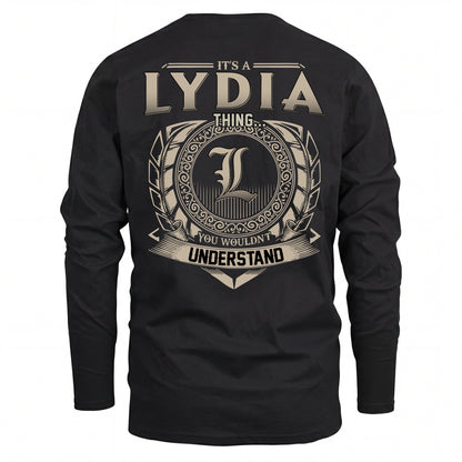LYDIA HH88-K2–Personalized Name Quote Apparel “It’s an NAME Thing You Wouldn’t Understand”