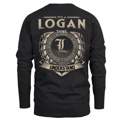 LOGAN HH88-K2–Personalized Name Quote Apparel “It’s an NAME Thing You Wouldn’t Understand”