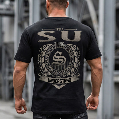 SU HH88-K2–Personalized Name Quote Apparel “It’s an NAME Thing You Wouldn’t Understand”