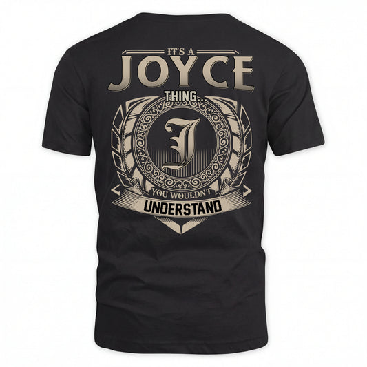JOYCE HH88-K2–Personalized Name Quote Apparel “It’s an NAME Thing You Wouldn’t Understand”