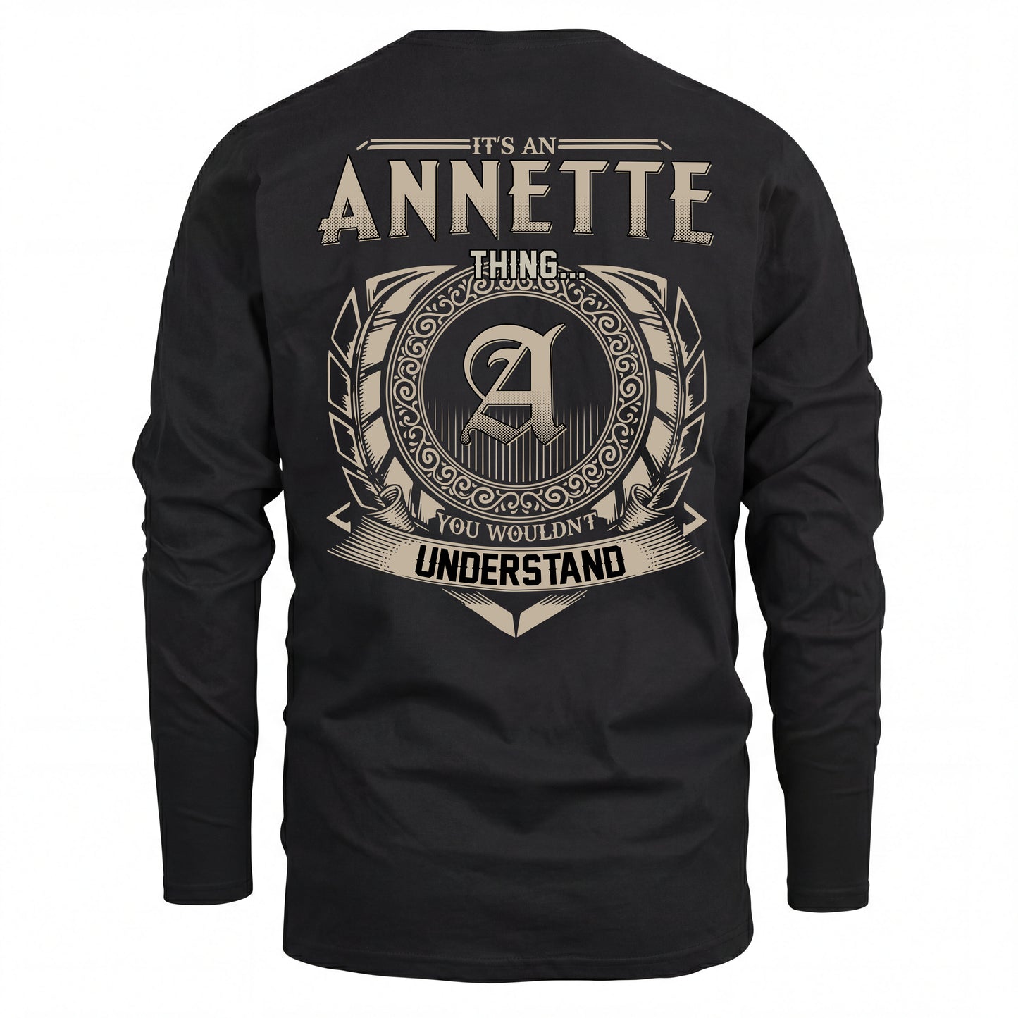 ANNETTE HH88-K2–Personalized Name Quote Apparel “It’s an NAME Thing You Wouldn’t Understand”