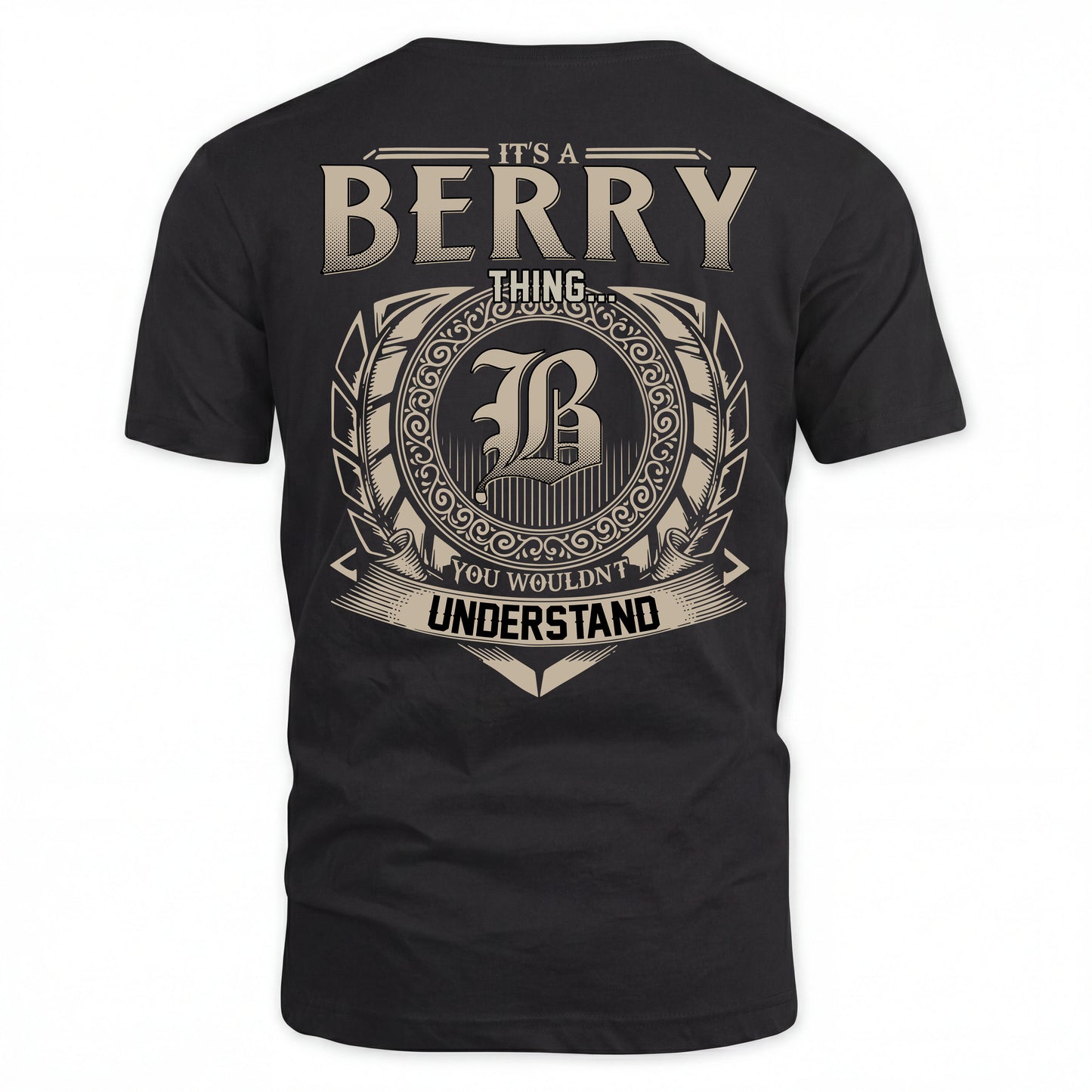 BERRY HH88-K2–Personalized Name Quote Apparel “It’s an NAME Thing You Wouldn’t Understand”