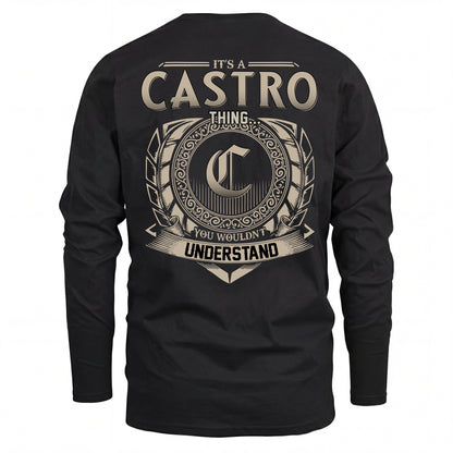 CASTRO HH88-K2–Personalized Name Quote Apparel “It’s an NAME Thing You Wouldn’t Understand”