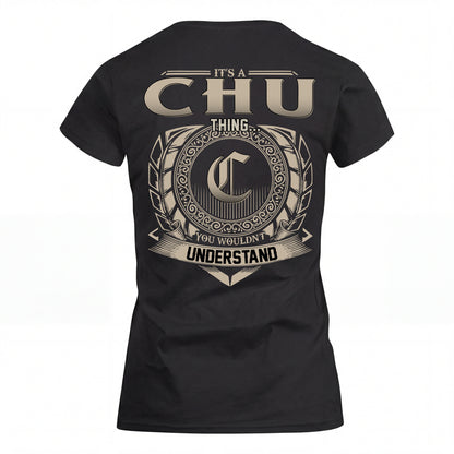 CHU HH88-K2–Personalized Name Quote Apparel “It’s an NAME Thing You Wouldn’t Understand”