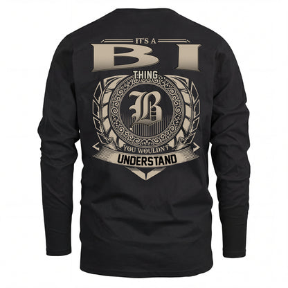 BI HH88-K2–Personalized Name Quote Apparel “It’s an NAME Thing You Wouldn’t Understand”
