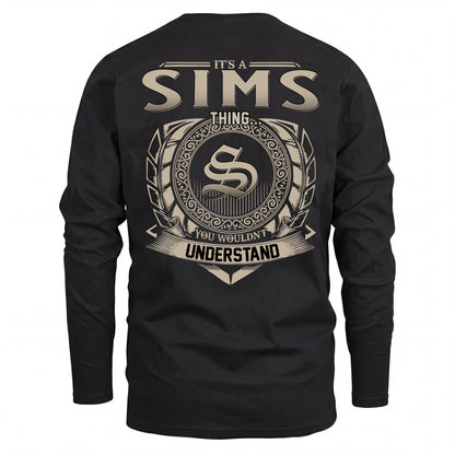 SIMS HH88-K2–Personalized Name Quote Apparel “It’s an NAME Thing You Wouldn’t Understand”
