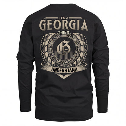 GEORGIA HH88-K2–Personalized Name Quote Apparel “It’s an NAME Thing You Wouldn’t Understand”