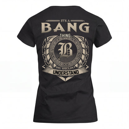 BANG HH88-K2–Personalized Name Quote Apparel “It’s an NAME Thing You Wouldn’t Understand”
