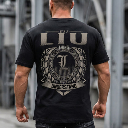 LIU HH88-K2–Personalized Name Quote Apparel “It’s an NAME Thing You Wouldn’t Understand”
