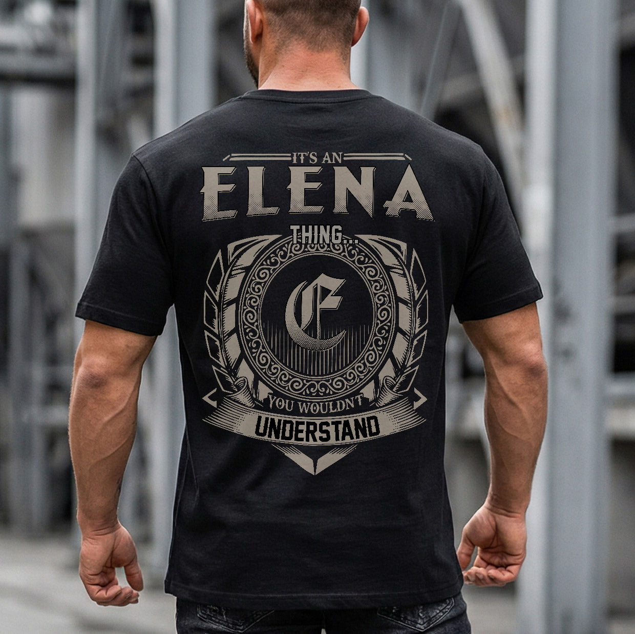ELENA HH88-K2–Personalized Name Quote Apparel “It’s an NAME Thing You Wouldn’t Understand”