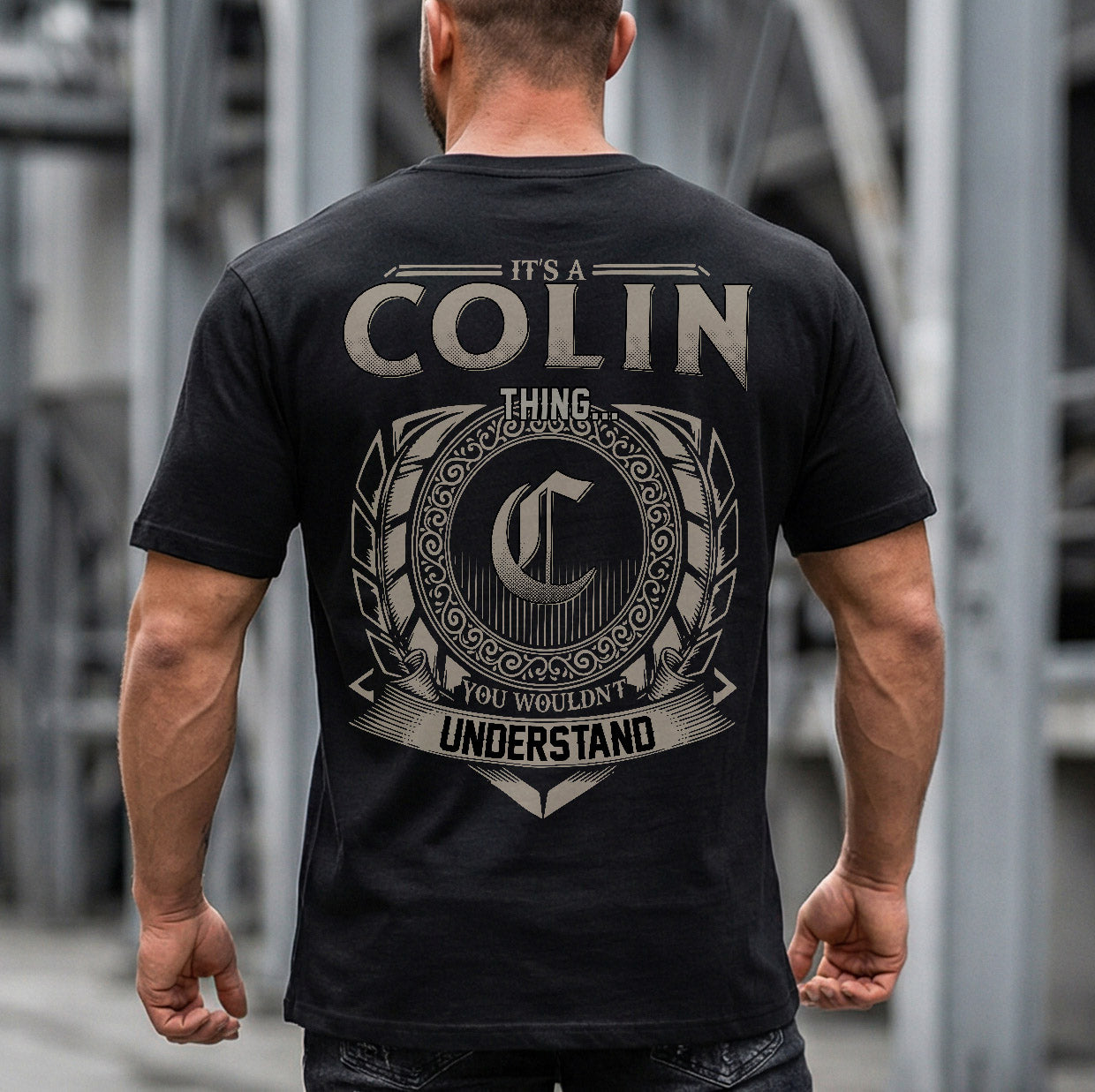 COLIN HH88-K2–Personalized Name Quote Apparel “It’s an NAME Thing You Wouldn’t Understand”