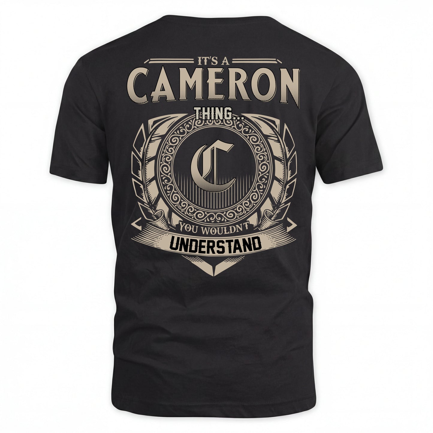 CAMERON HH88-K2–Personalized Name Quote Apparel “It’s an NAME Thing You Wouldn’t Understand”