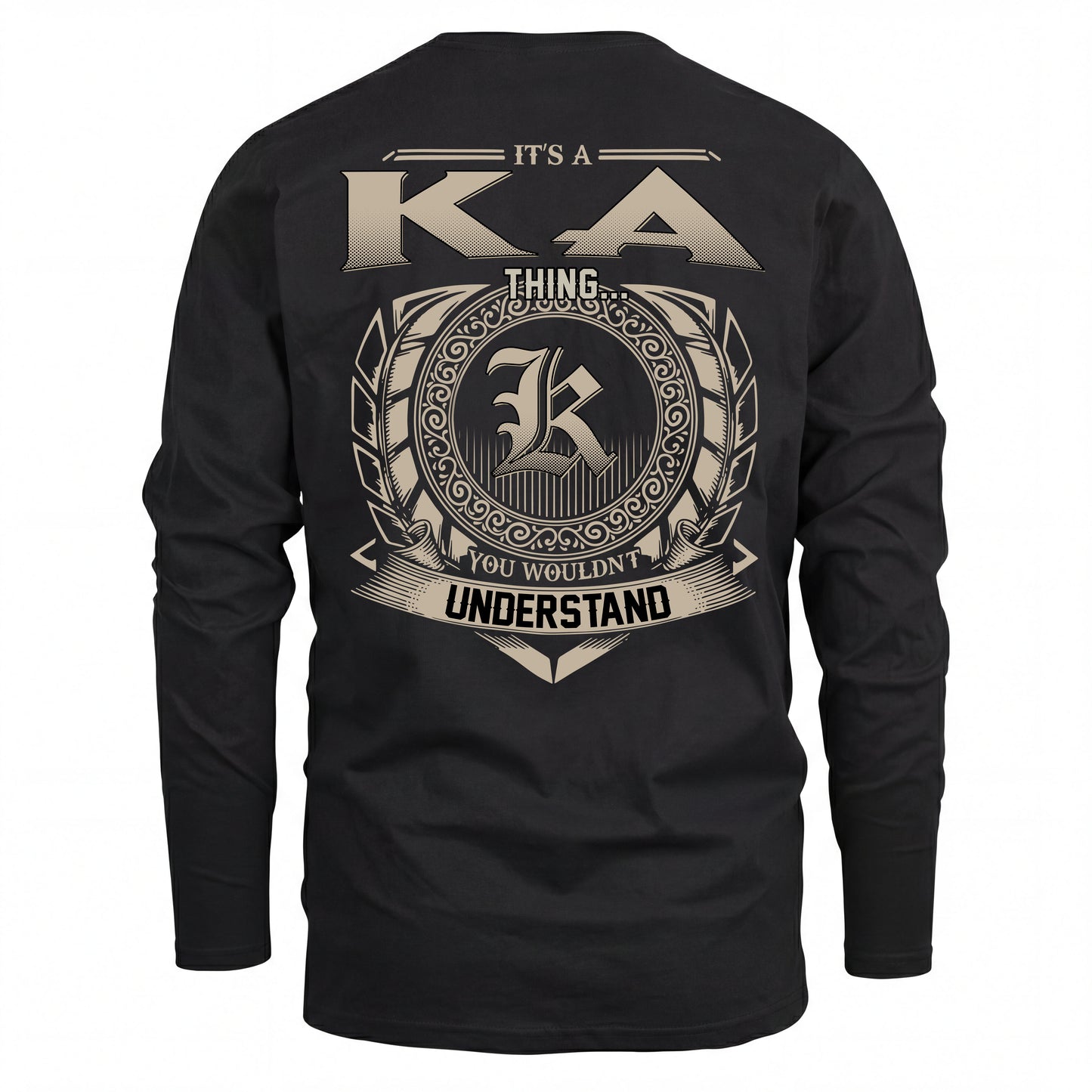 KA HH88-K2–Personalized Name Quote Apparel “It’s an NAME Thing You Wouldn’t Understand”