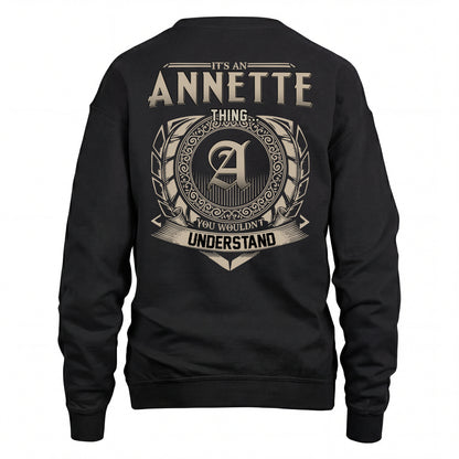 ANNETTE HH88-K2–Personalized Name Quote Apparel “It’s an NAME Thing You Wouldn’t Understand”