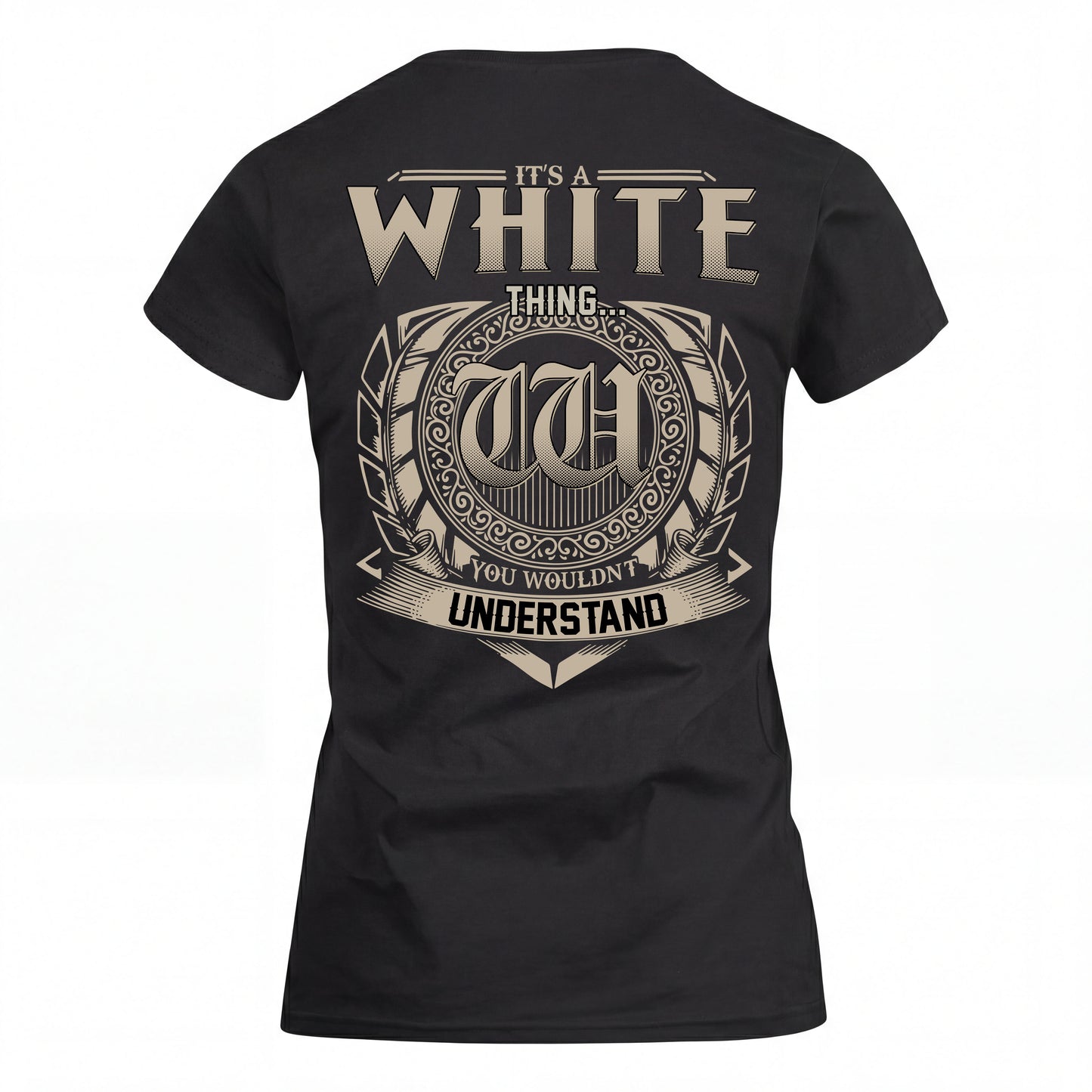 WHITE HH88-K2–Personalized Name Quote Apparel “It’s an NAME Thing You Wouldn’t Understand”