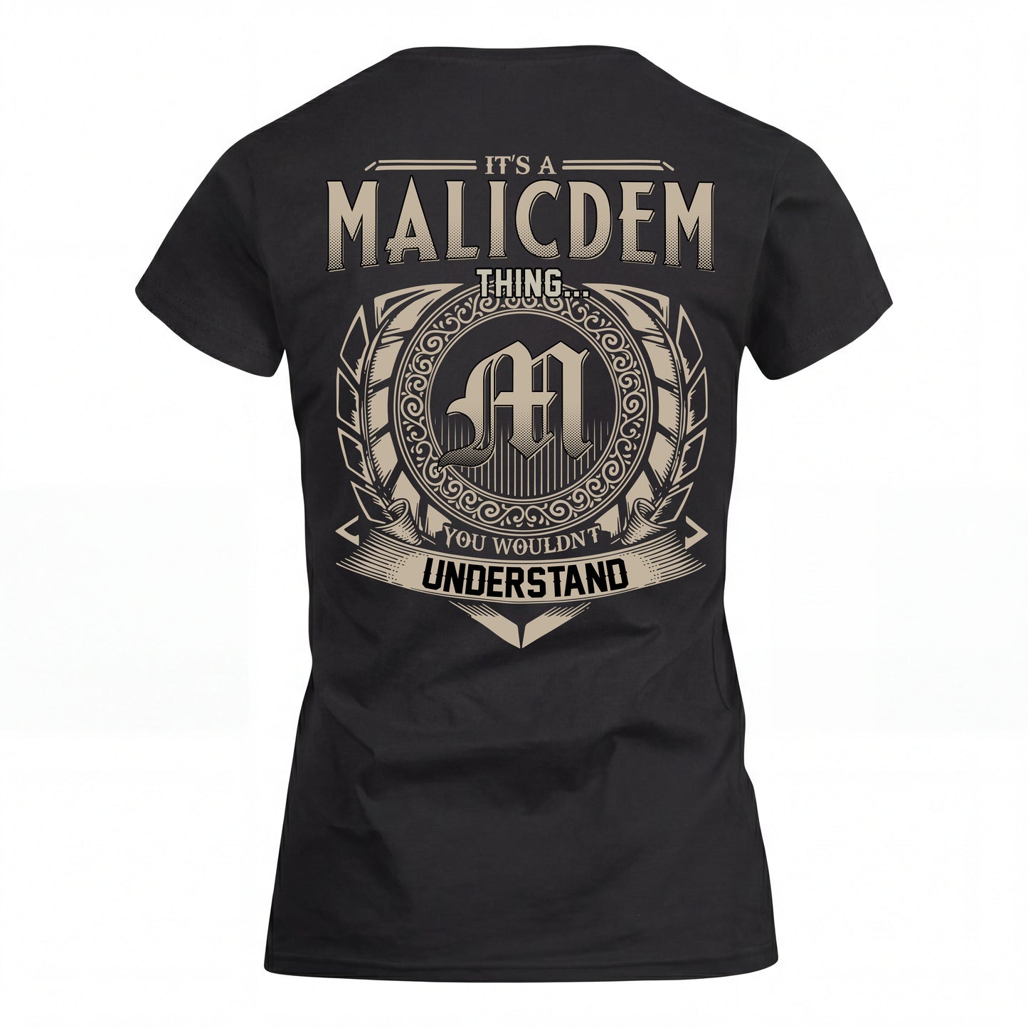 MALICDEM HH88-K2–Personalized Name Quote Apparel “It’s an NAME Thing You Wouldn’t Understand”