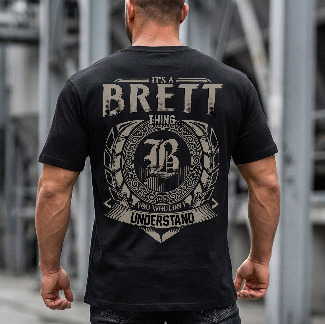 BRETT HH88-K2–Personalized Name Quote Apparel “It’s an NAME Thing You Wouldn’t Understand”