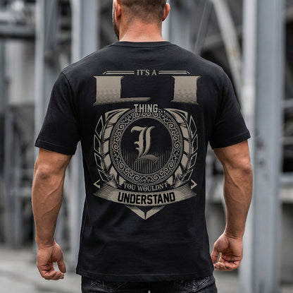 LI HH88-K2–Personalized Name Quote Apparel “It’s an NAME Thing You Wouldn’t Understand”