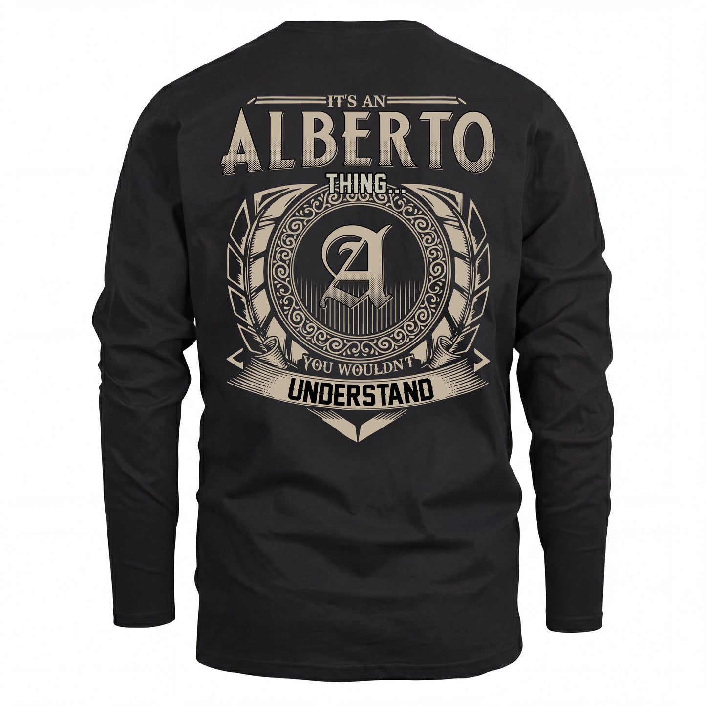 ALBERTO HH88-K2–Personalized Name Quote Apparel “It’s an NAME Thing You Wouldn’t Understand”
